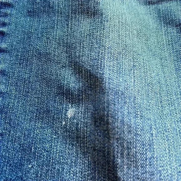 Earl crop denim jeans size 10 rhinestone - Picture 7 of 7